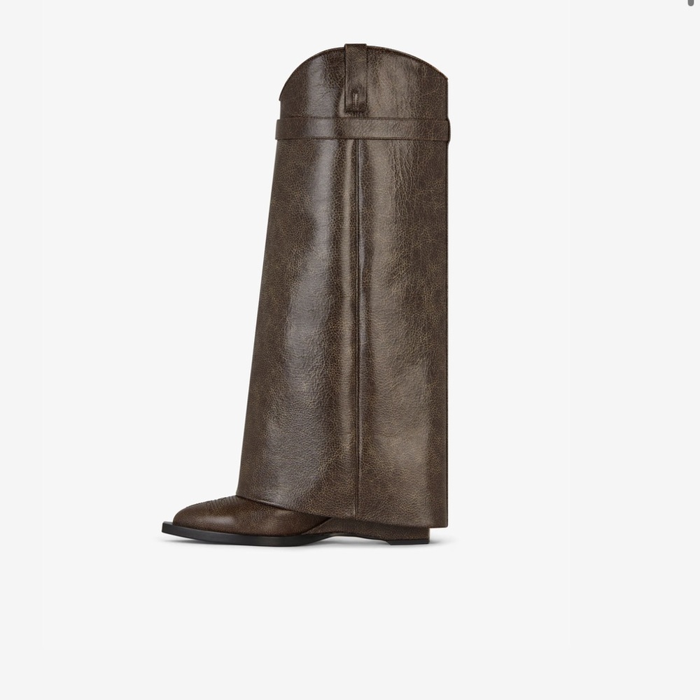 Givenchy Shark Lock Cowboy Boots